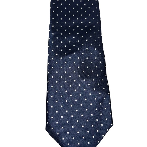 Royal Class Selection Necktie blue and white polka dot - Picture 2 of 6